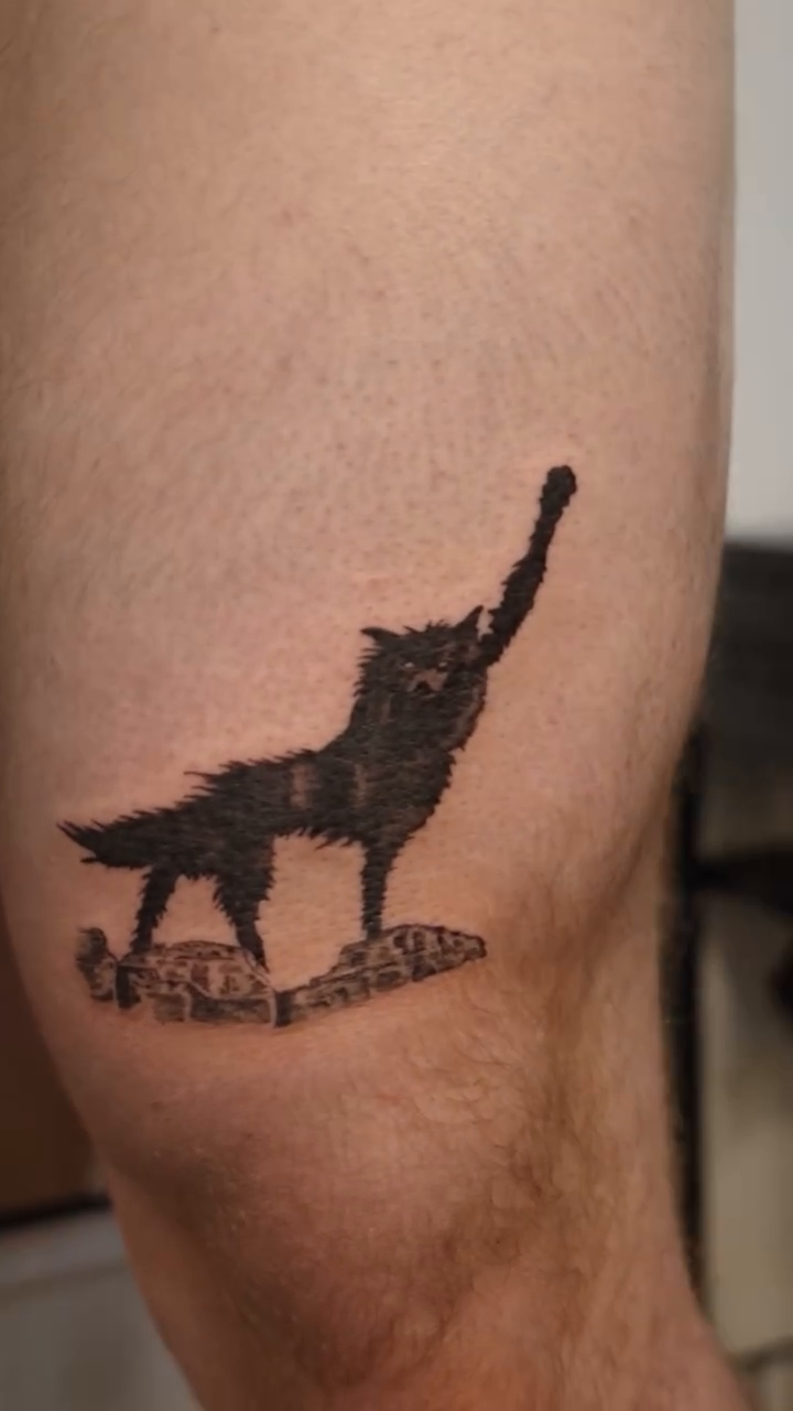 Tattoo by @holly.tatts — blackwork