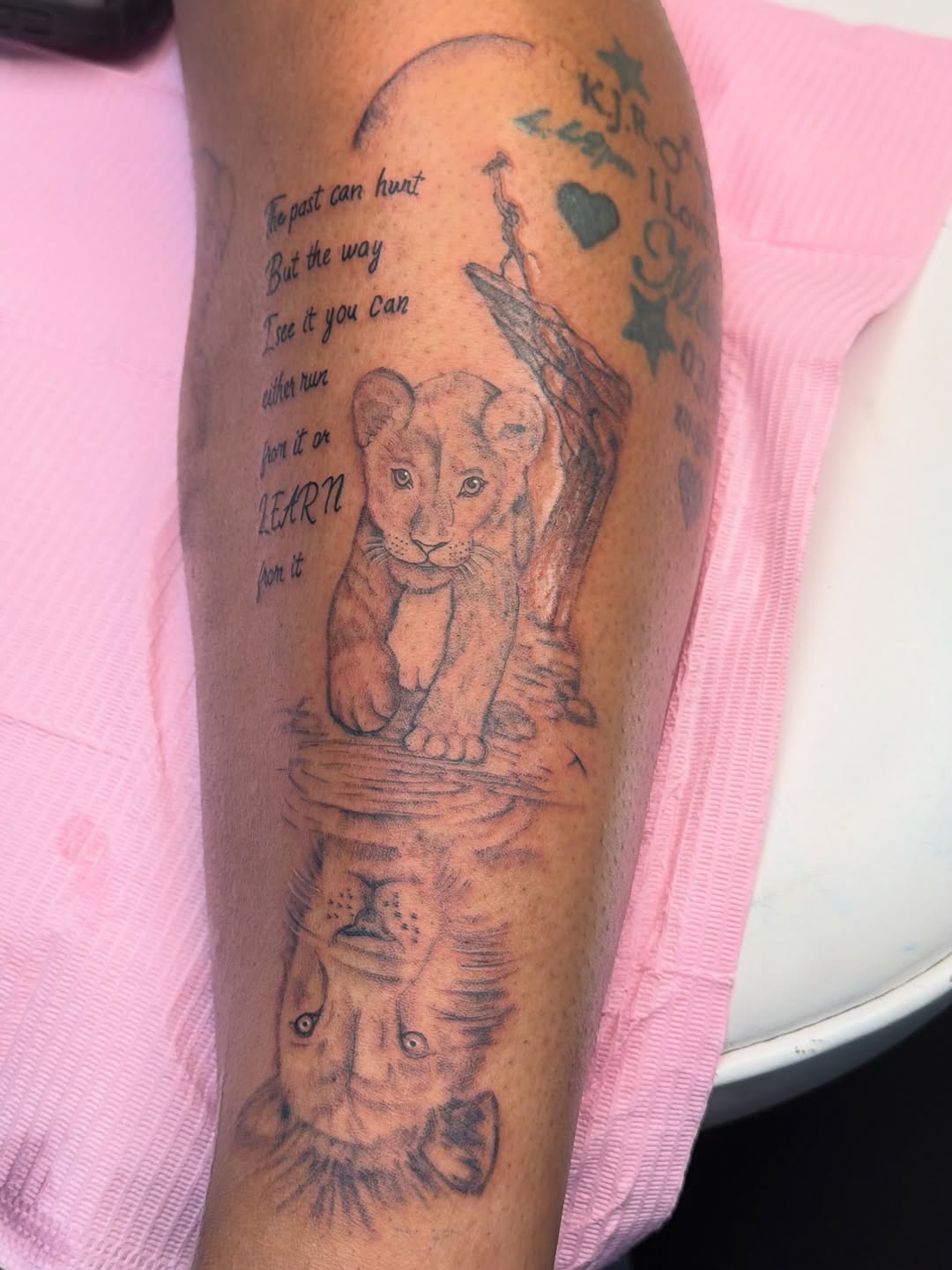 Tattoo by @addicted222inkk_ β black_and_grey