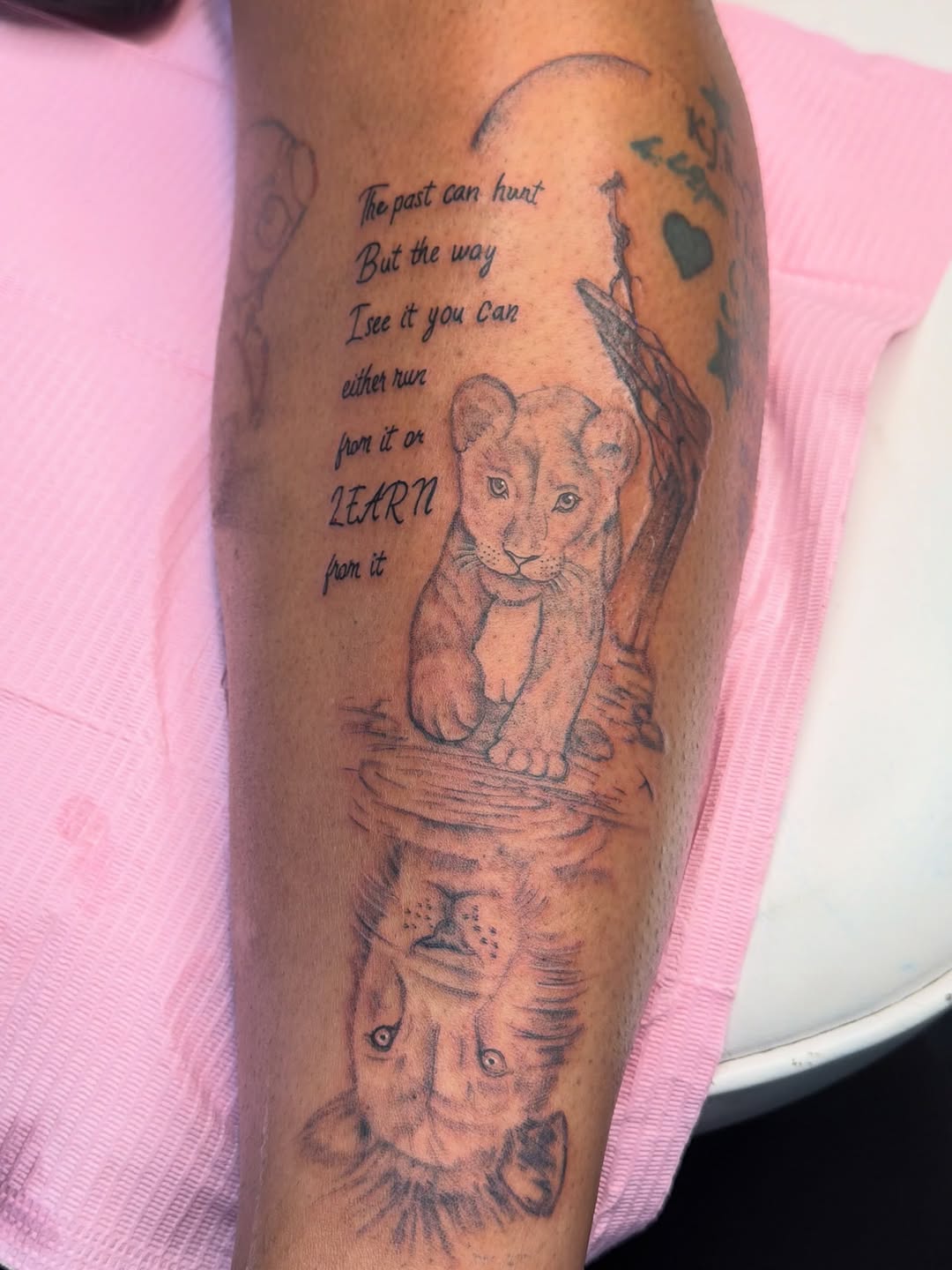 Tattoo by @addicted222inkk_ β black_and_grey