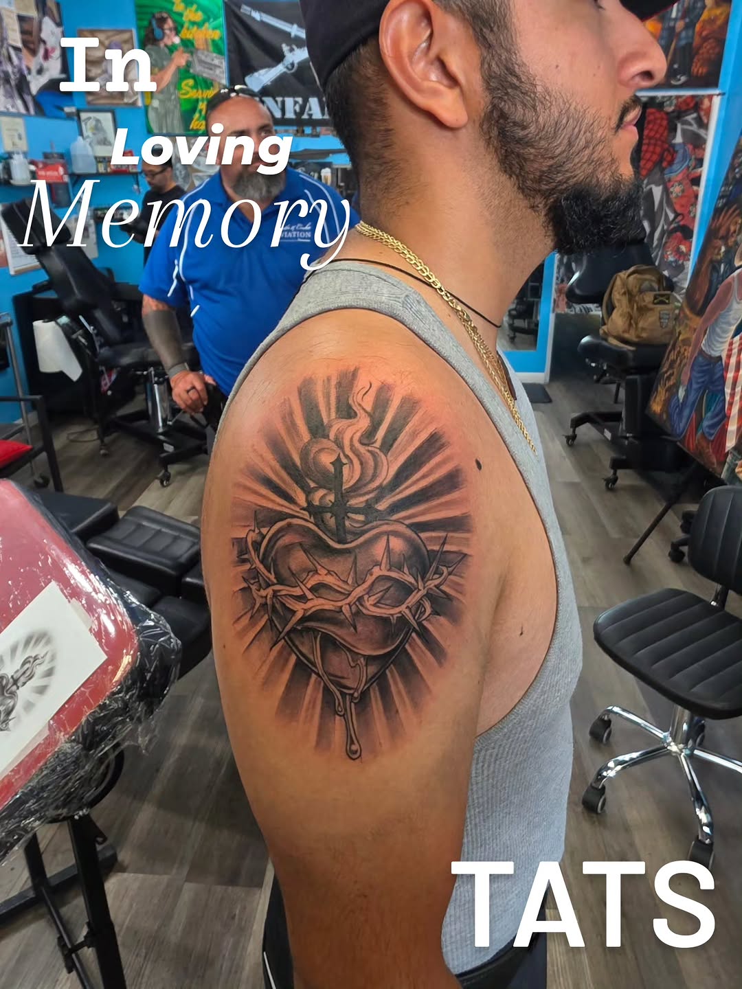 Tattoo by @tattoobytats โ black_and_grey, realism