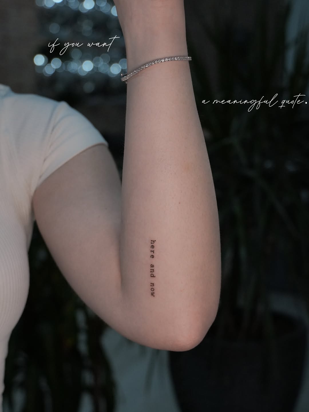 Tattoo by @tattooernyc โ fine_line, lettering_script
