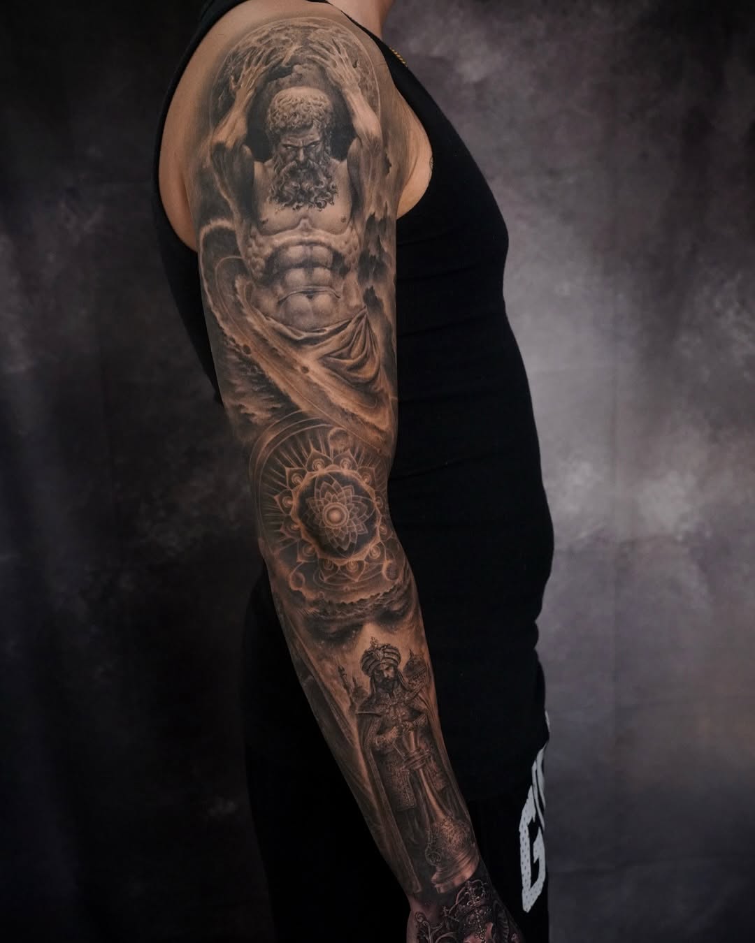 Tattoo by @sean_tattoos β realism, black_and_grey