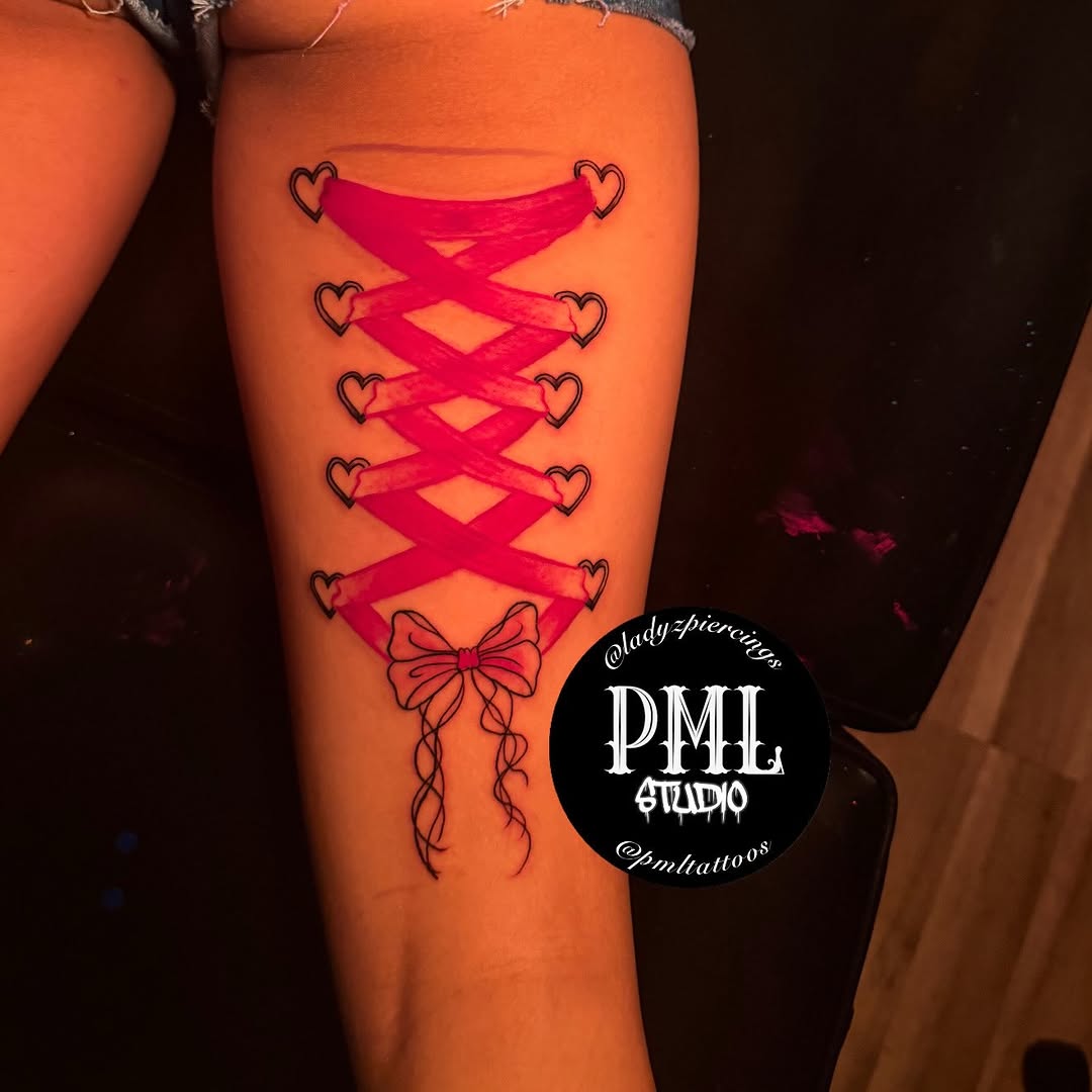 Tattoo by @ladyzbodyart — fine_line