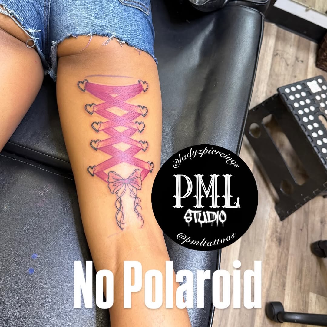 Tattoo by @ladyzbodyart — fine_line