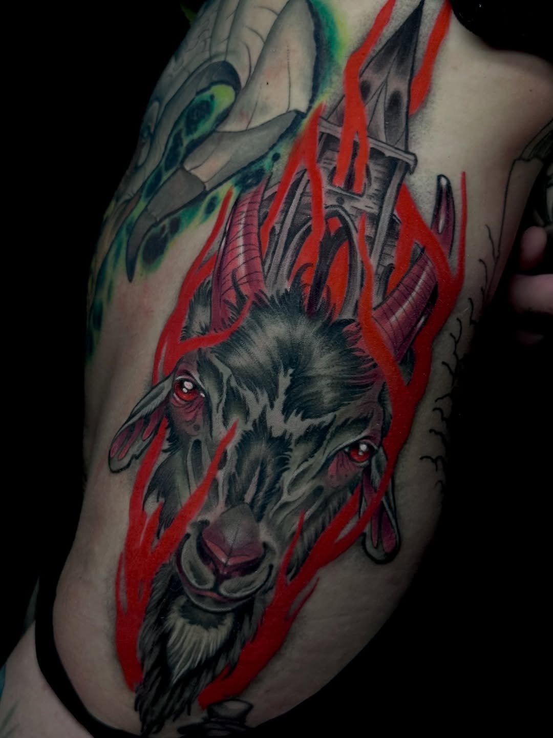 Tattoo by @austinmorrisontattoos โ dark_realism