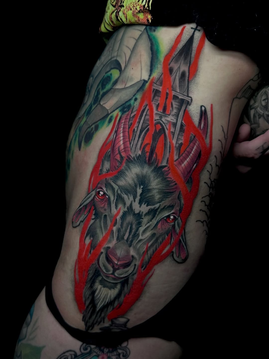 Tattoo by @austinmorrisontattoos โ dark_realism