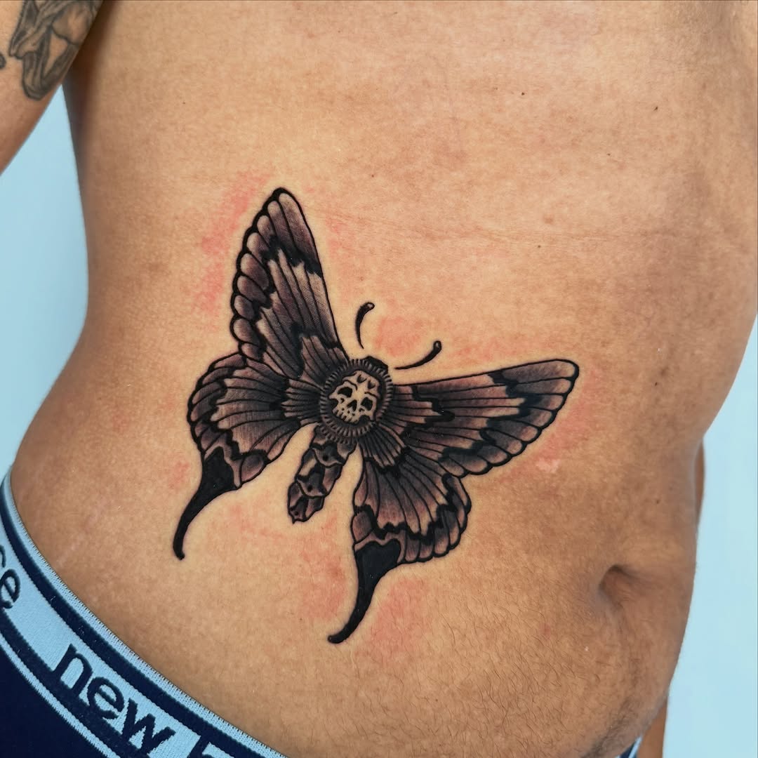 Tattoo by @zacchaffintattoos — black_and_grey, realism