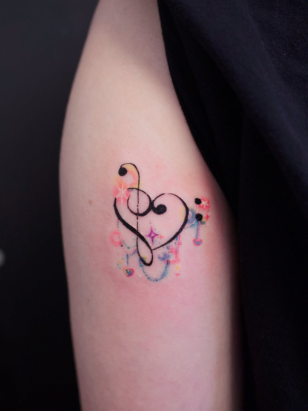 Tattoo by @kiko.work7 — fine_line, watercolor