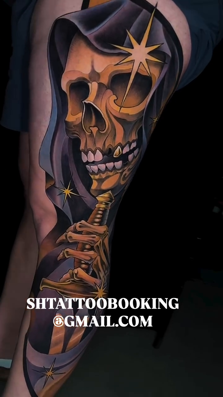 Tattoo by @stephanieheffrontattoos β realism, dark_realism