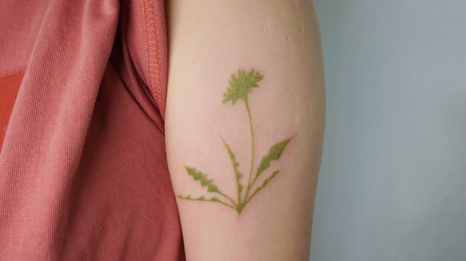 Tattoo by @grnplumr — minimalist