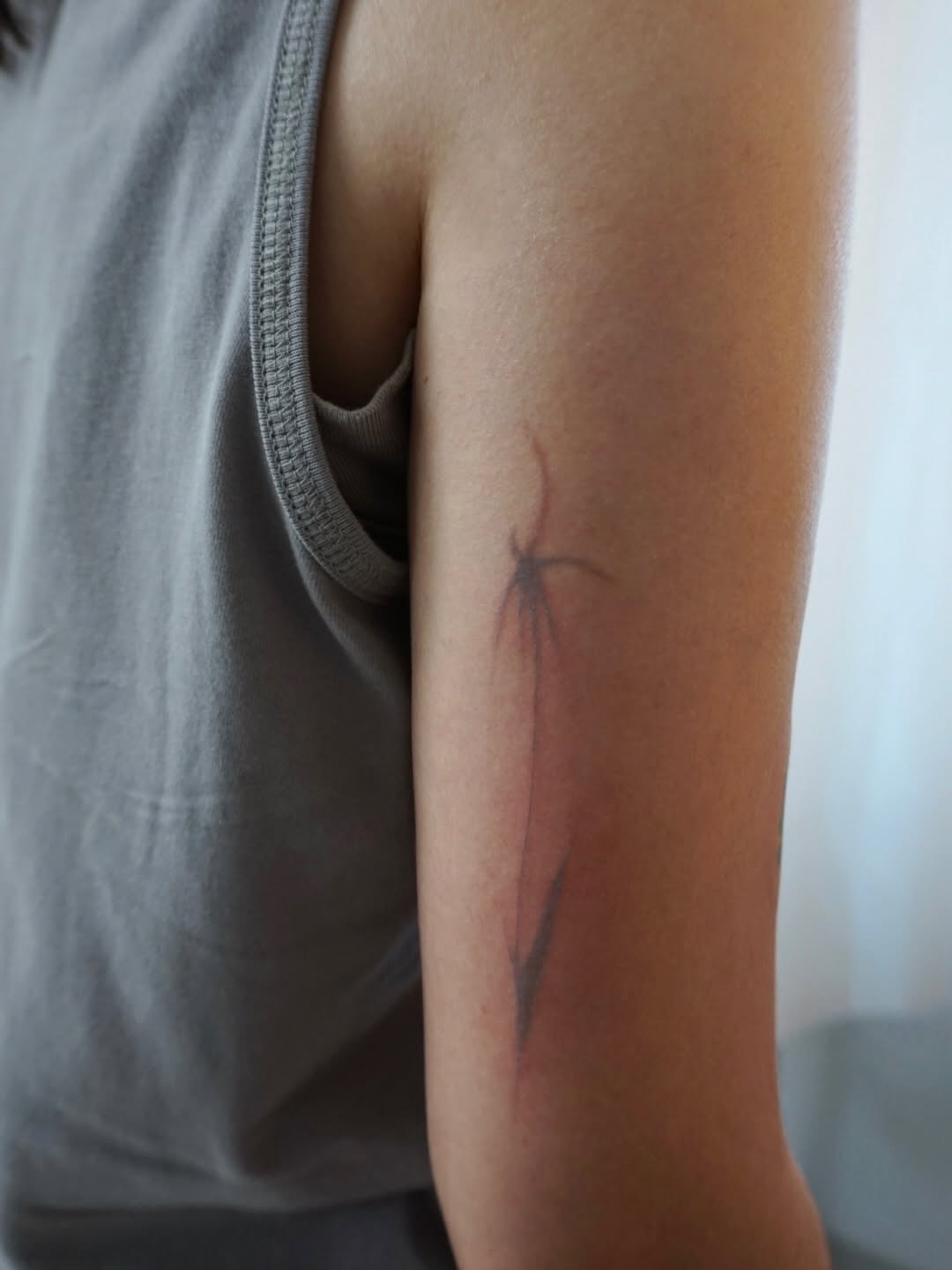 Tattoo by @grnplumr — minimalist