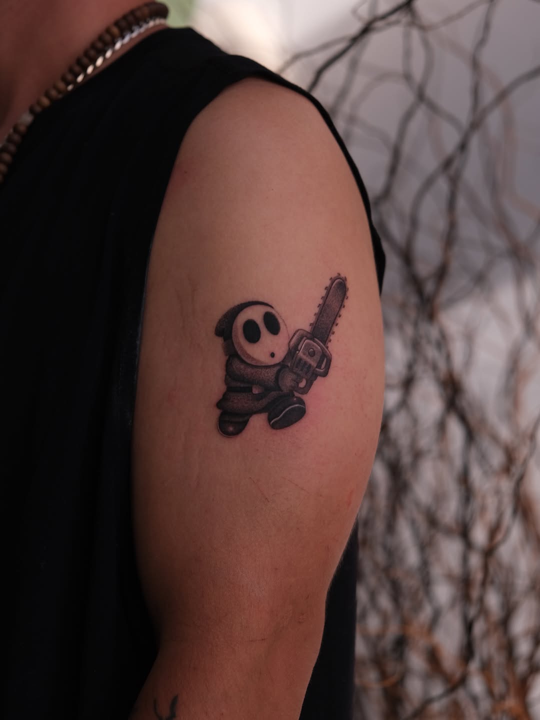 Tattoo by @skatarinski.tatts — illustrative, black_and_grey