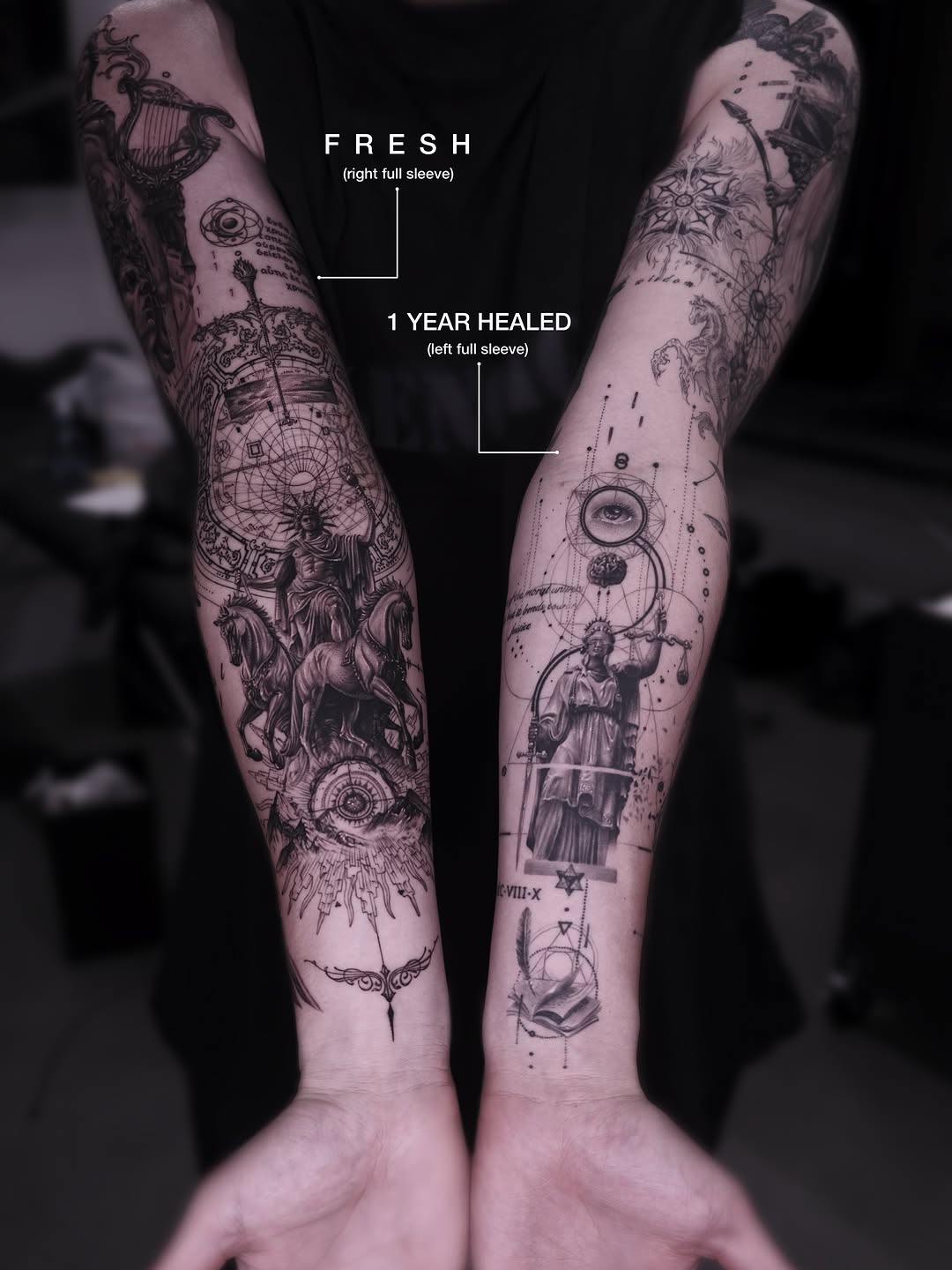Tattoo by @even_gmt.ink — black_and_grey, realism