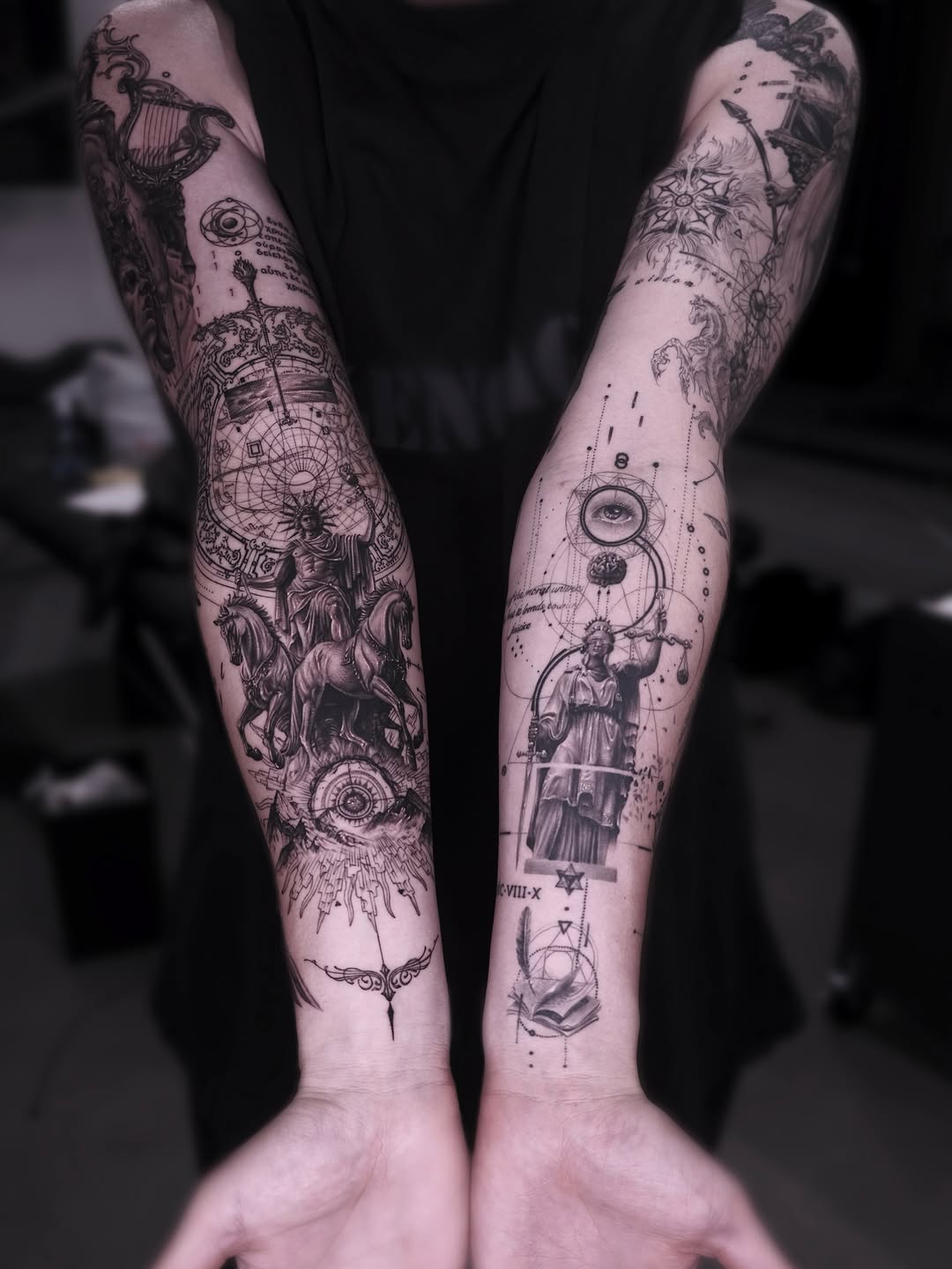 Tattoo by @even_gmt.ink — black_and_grey, realism