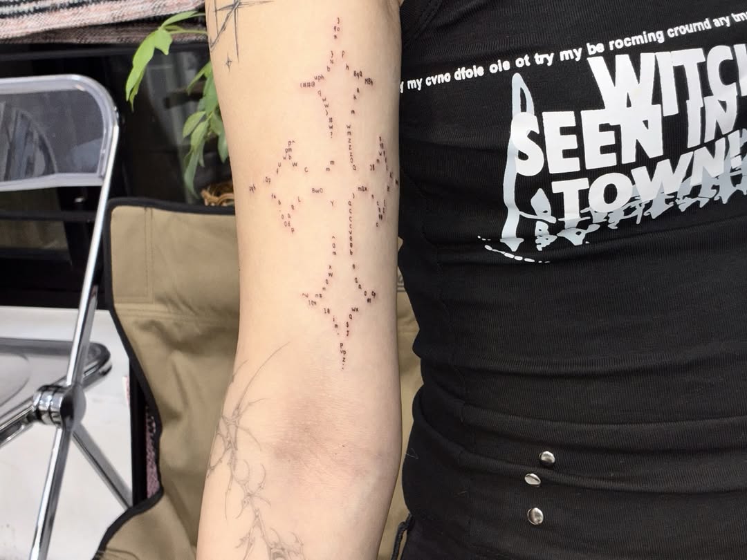 Tattoo by @8th.ho โ lettering_script