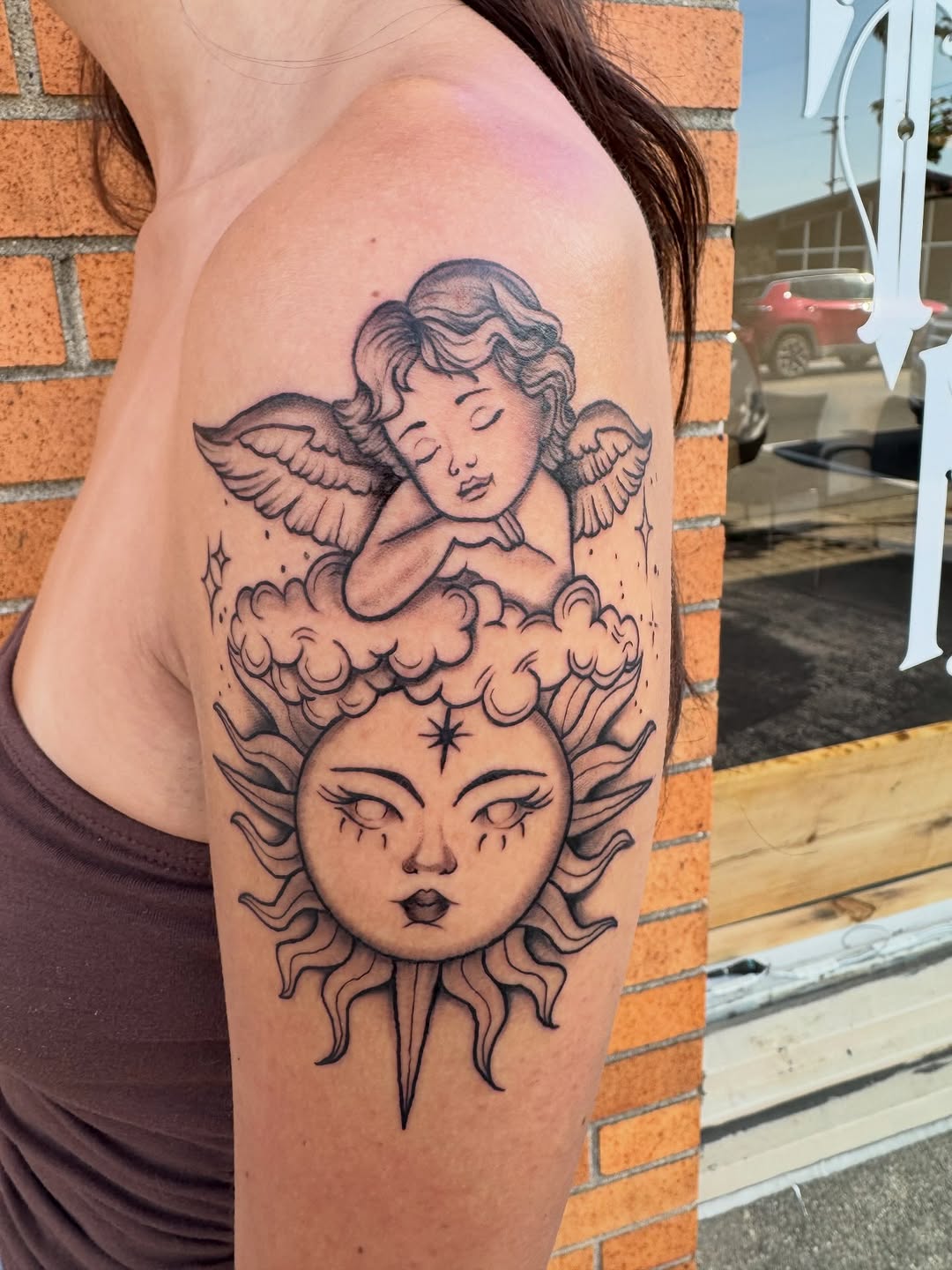 Tattoo by @tattoosbyjacklyn — black_and_grey, neo_traditional