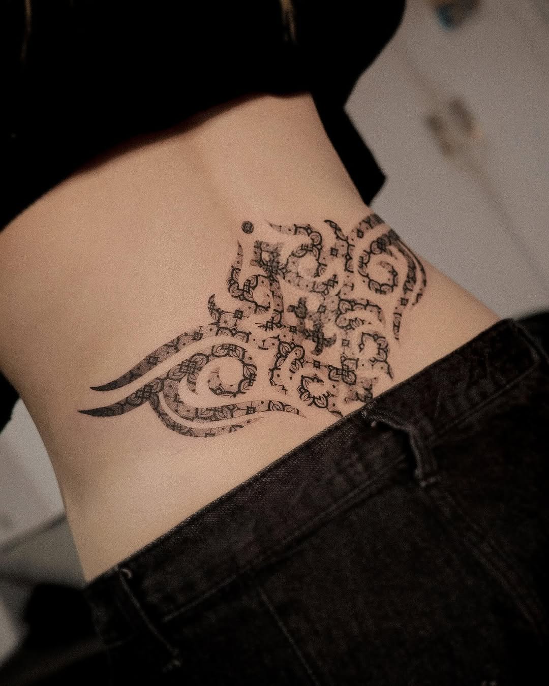 Tattoo by @takeitexxy — geometric