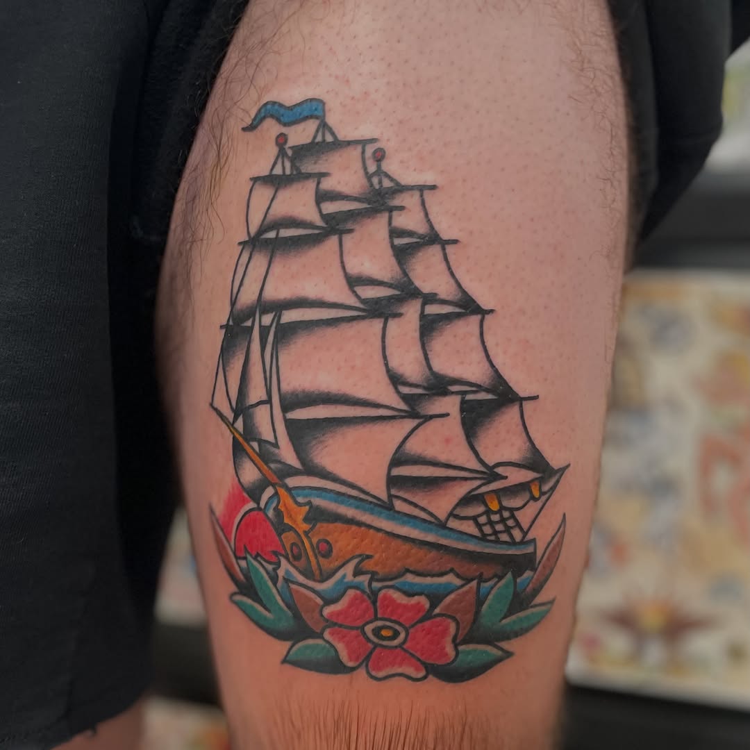 Tattoo by @gregdehoot — american_traditional