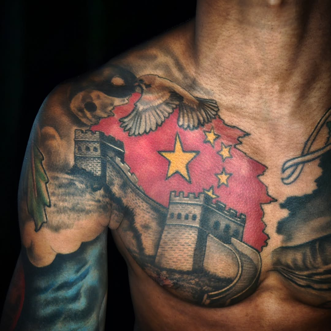 Tattoo by @mikebugenhagentattoos — realism, black_and_grey
