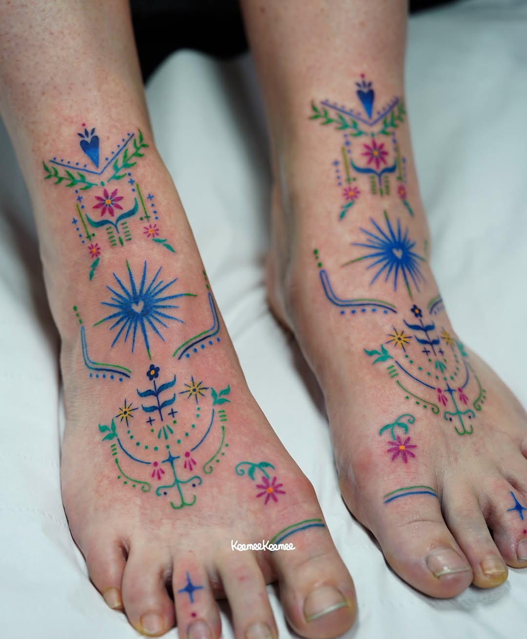 Tattoo by @keemee.keemee — geometric, ornamental