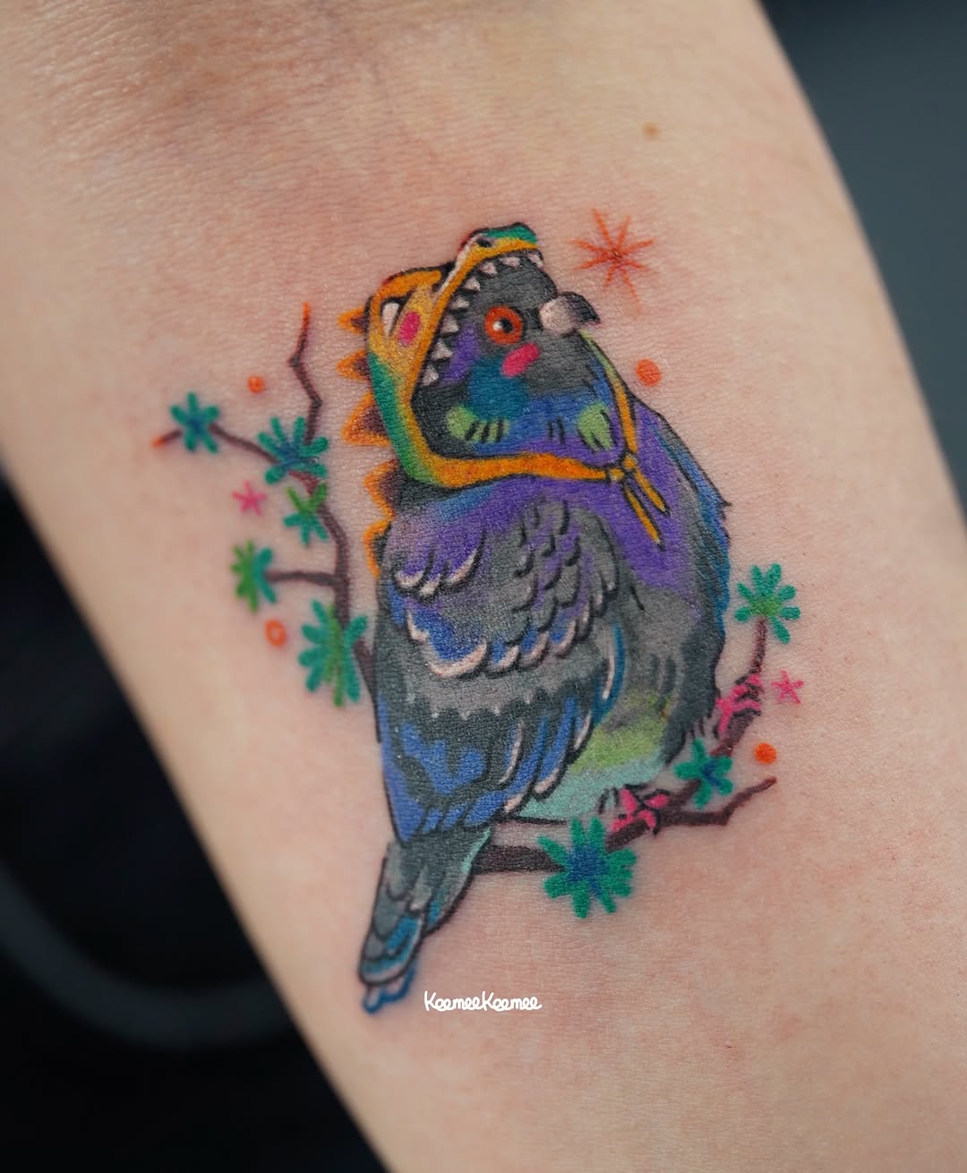 Tattoo by @keemee.keemee — new_school