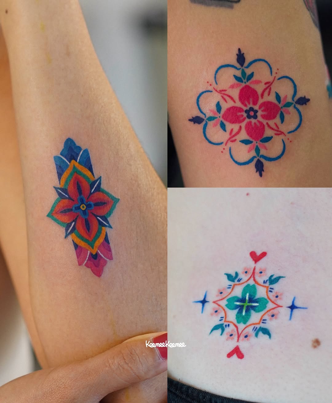 Tattoo by @keemee.keemee — geometric, ornamental