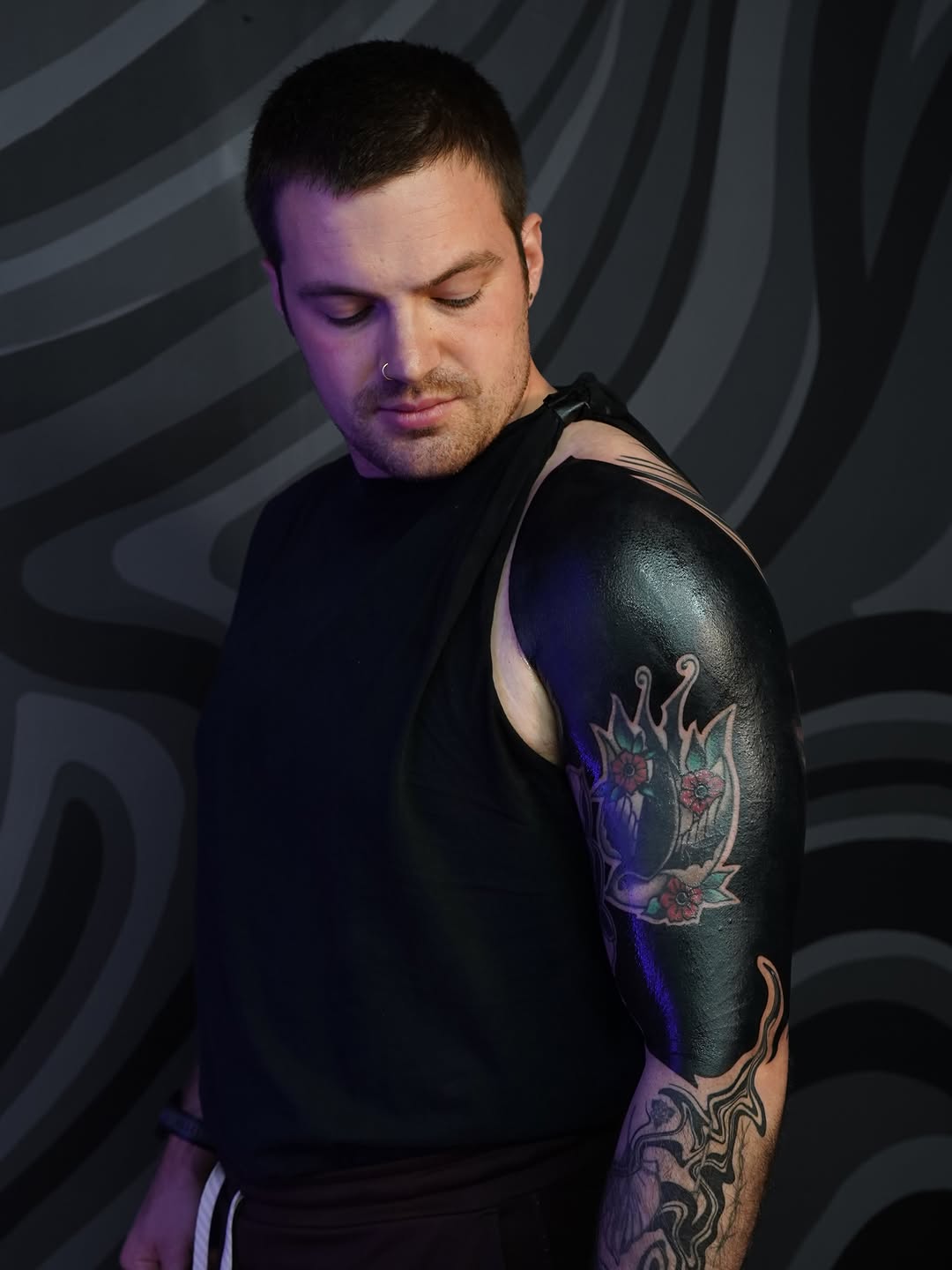 Tattoo by @volta.black — blackwork, american_traditional