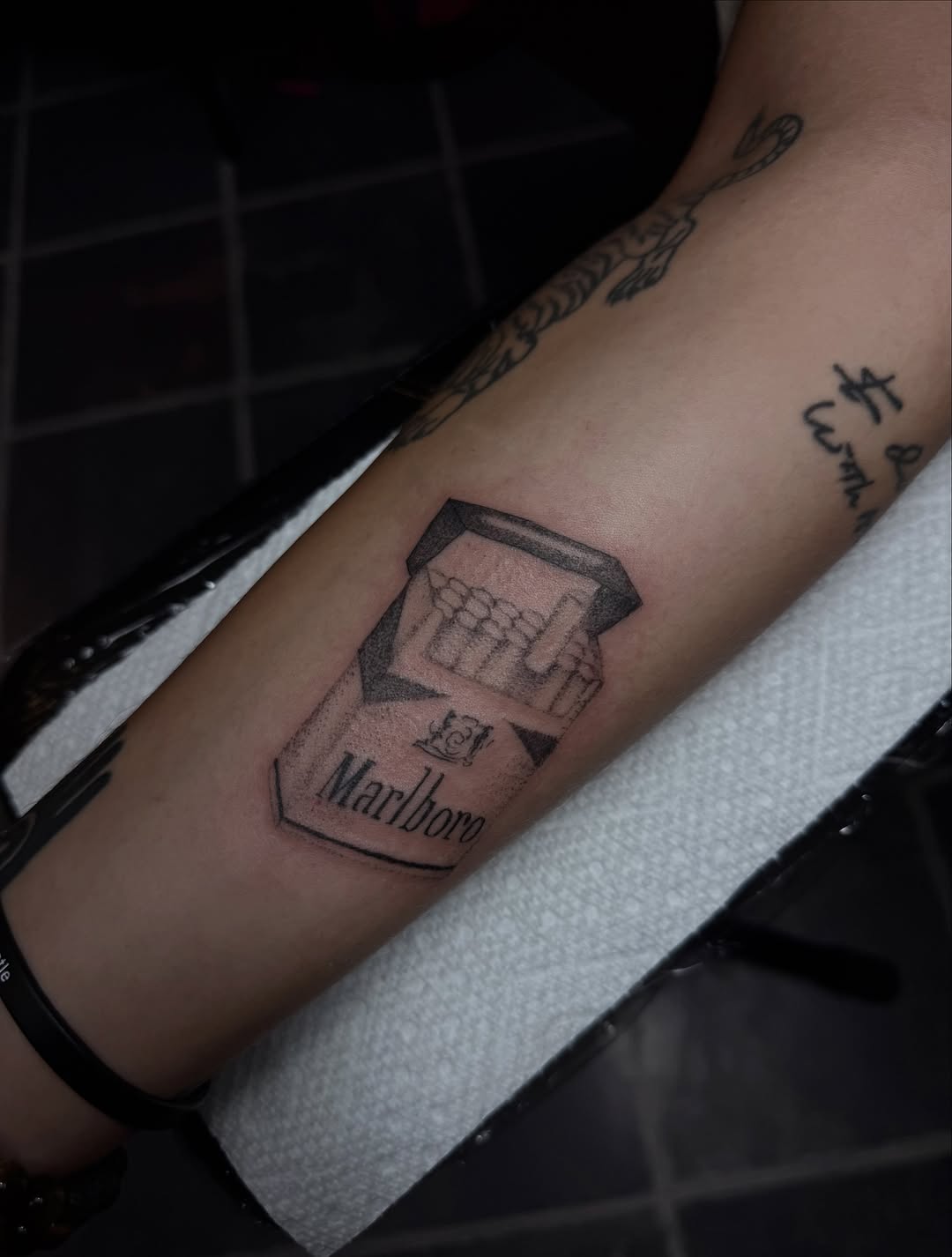Tattoo by @olivia__tattoos — black_and_grey, illustrative