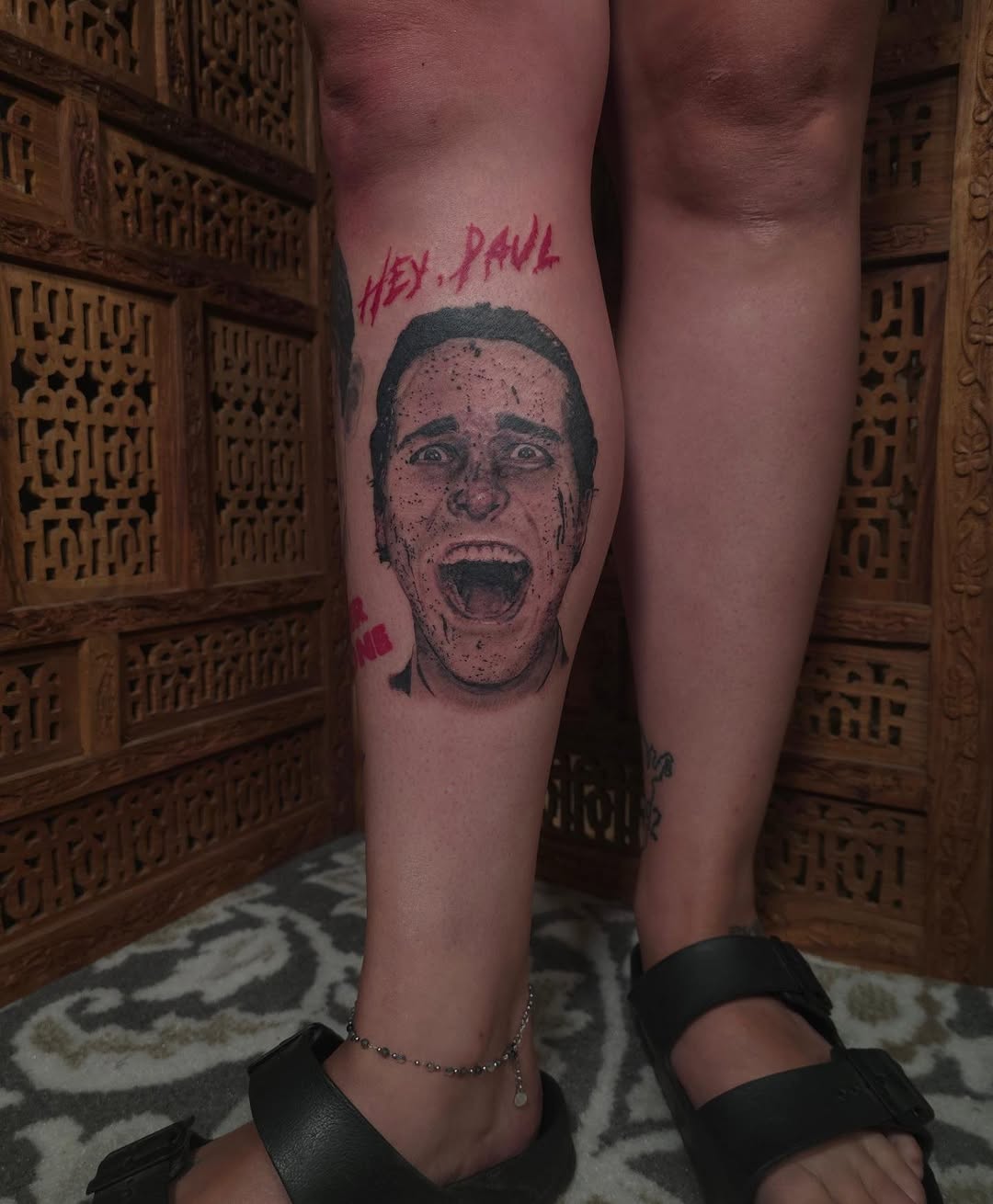 Tattoo by @lmwtattoos โ realism, lettering_script