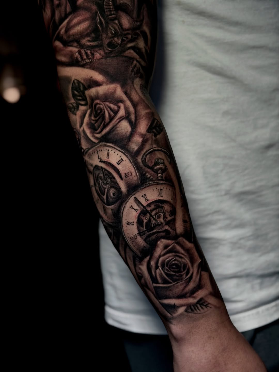 Tattoo by @noeyack.ink — black_and_grey, realism