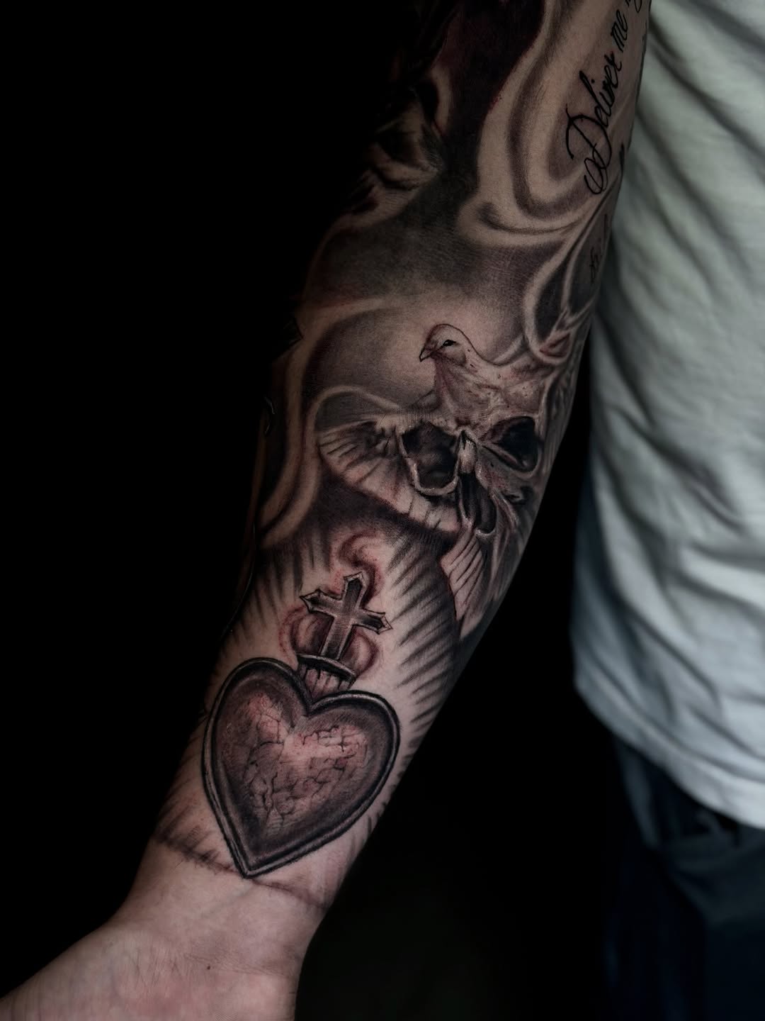 Tattoo by @noeyack.ink — black_and_grey, realism