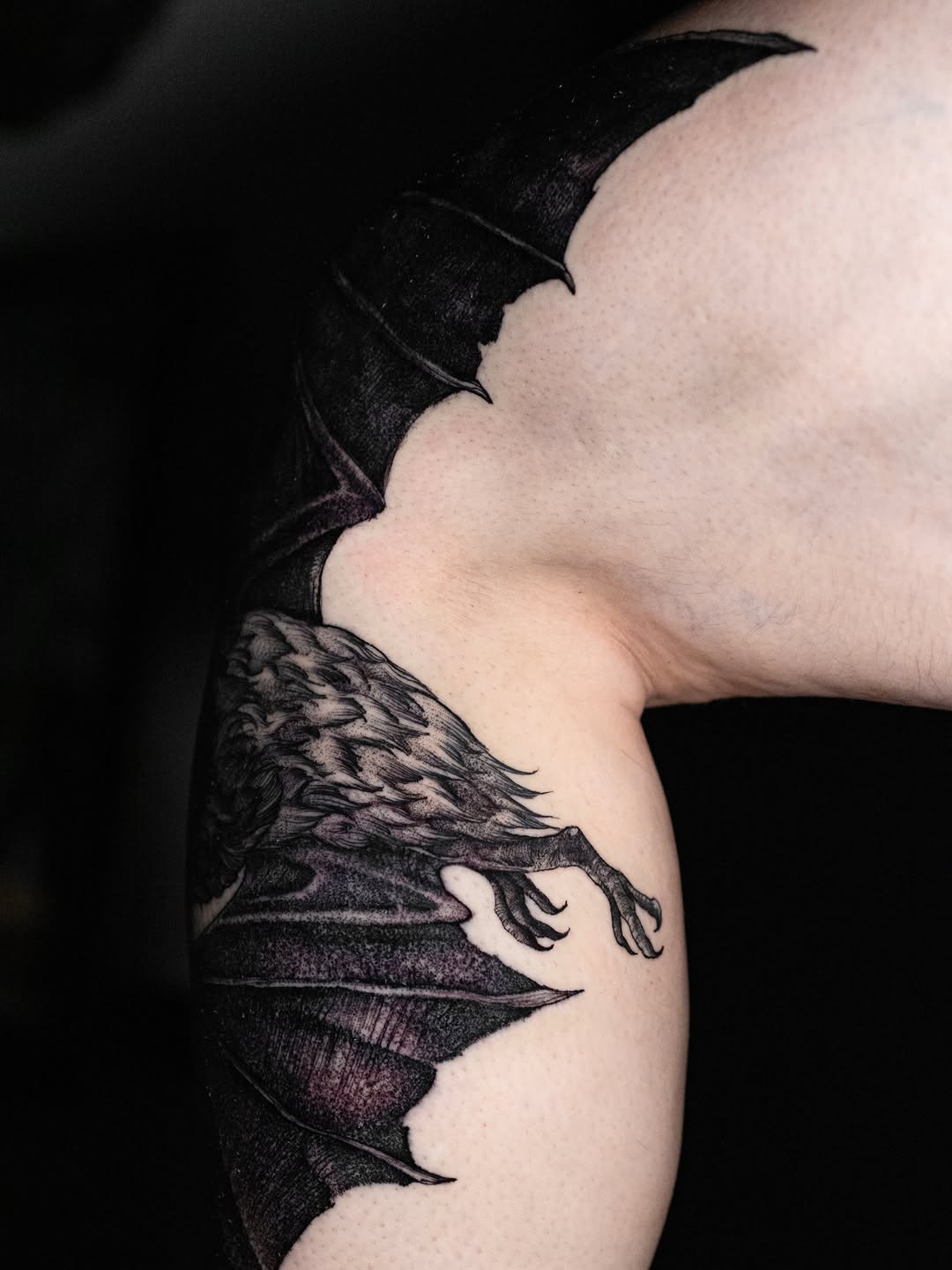 Tattoo by @luinytattoo โ black_and_grey, realism