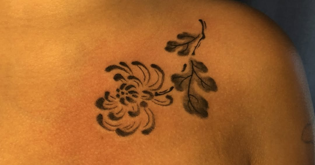 Tattoo by @basil_teeth — black_and_grey