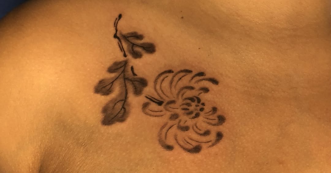 Tattoo by @basil_teeth — black_and_grey