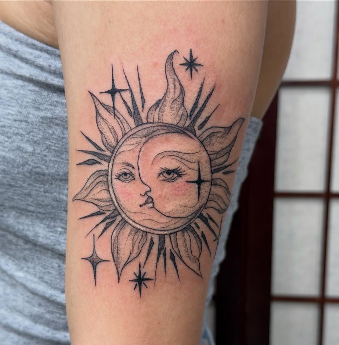 Tattoo by @smilemoretattoos — illustrative, fine_line