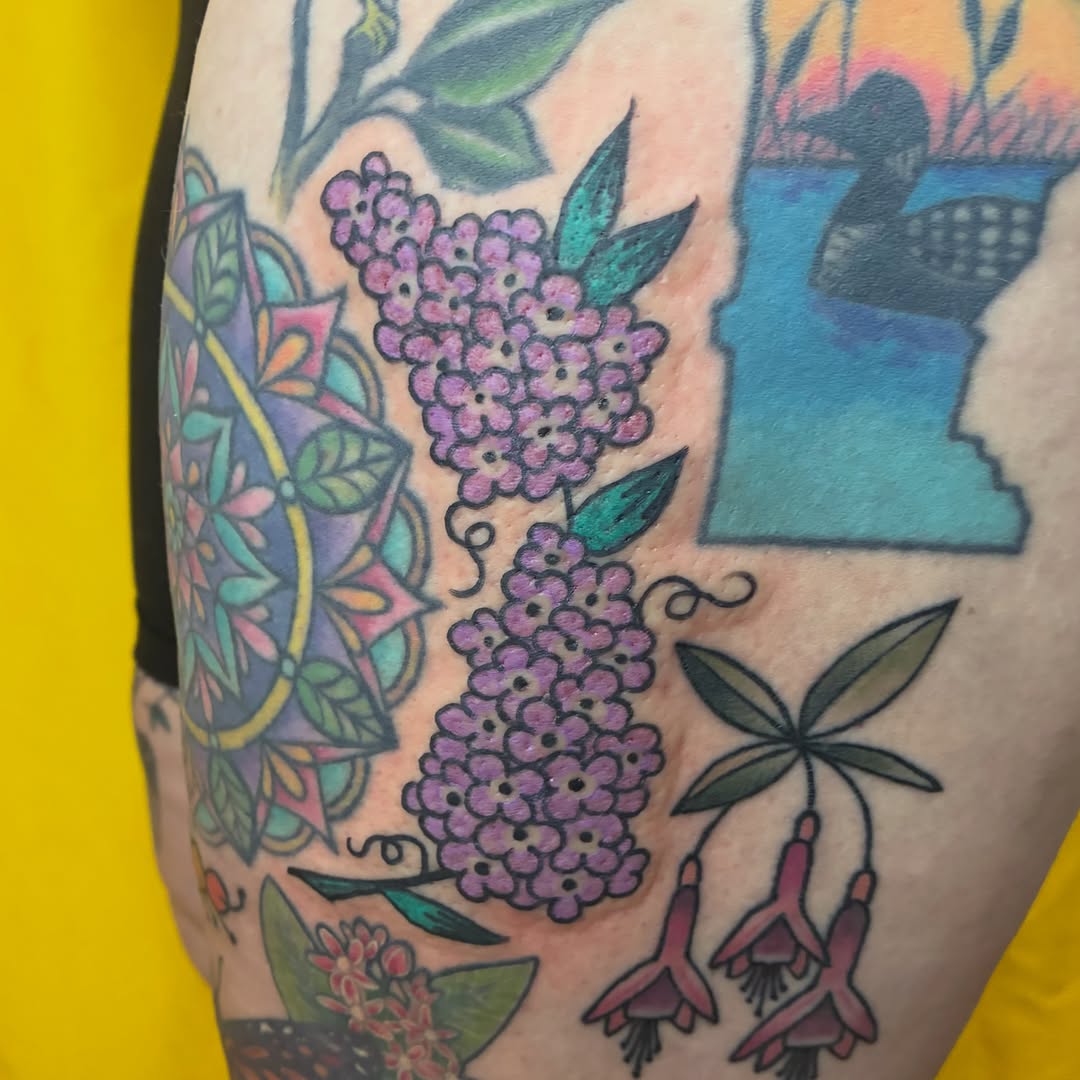 Tattoo by @kailymckeehandicraft — dotwork