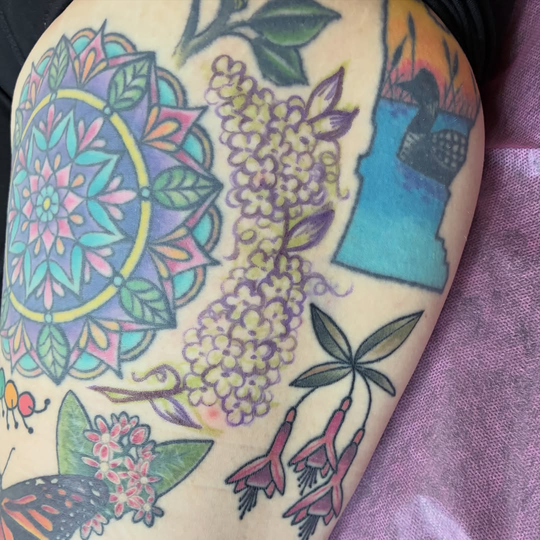 Tattoo by @kailymckeehandicraft — dotwork