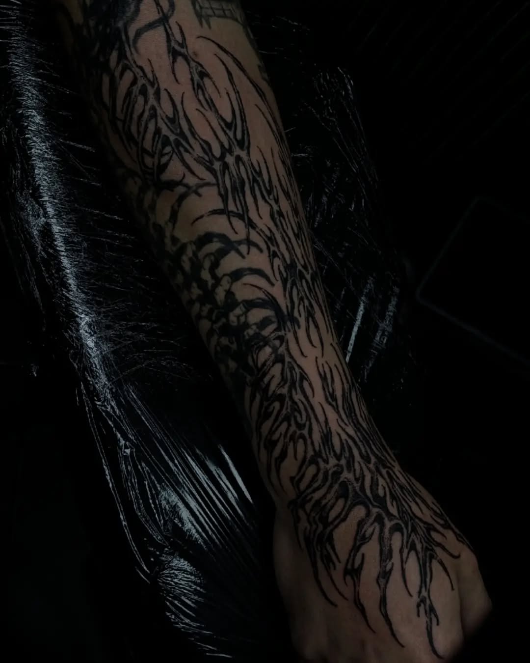 Tattoo by @anaink.ttt β blackwork