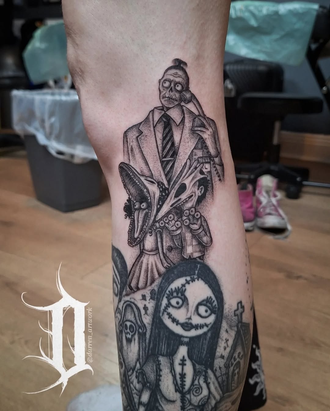 Tattoo by @darren_artwork โ black_and_grey, realism