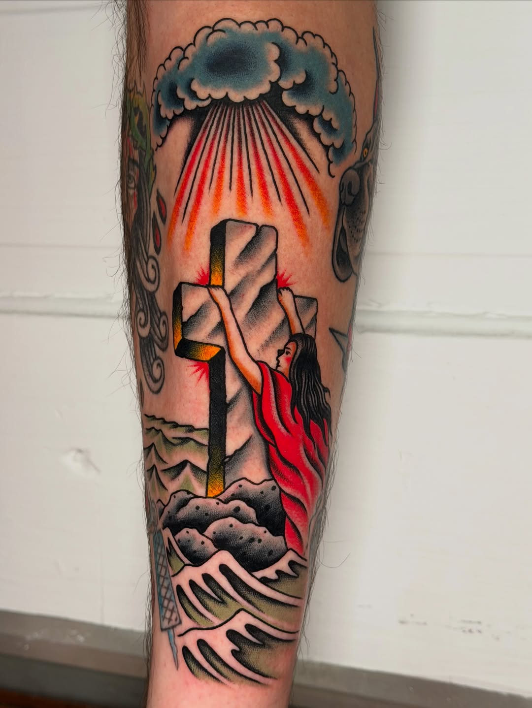 Tattoo by @_barnhill_ — american_traditional