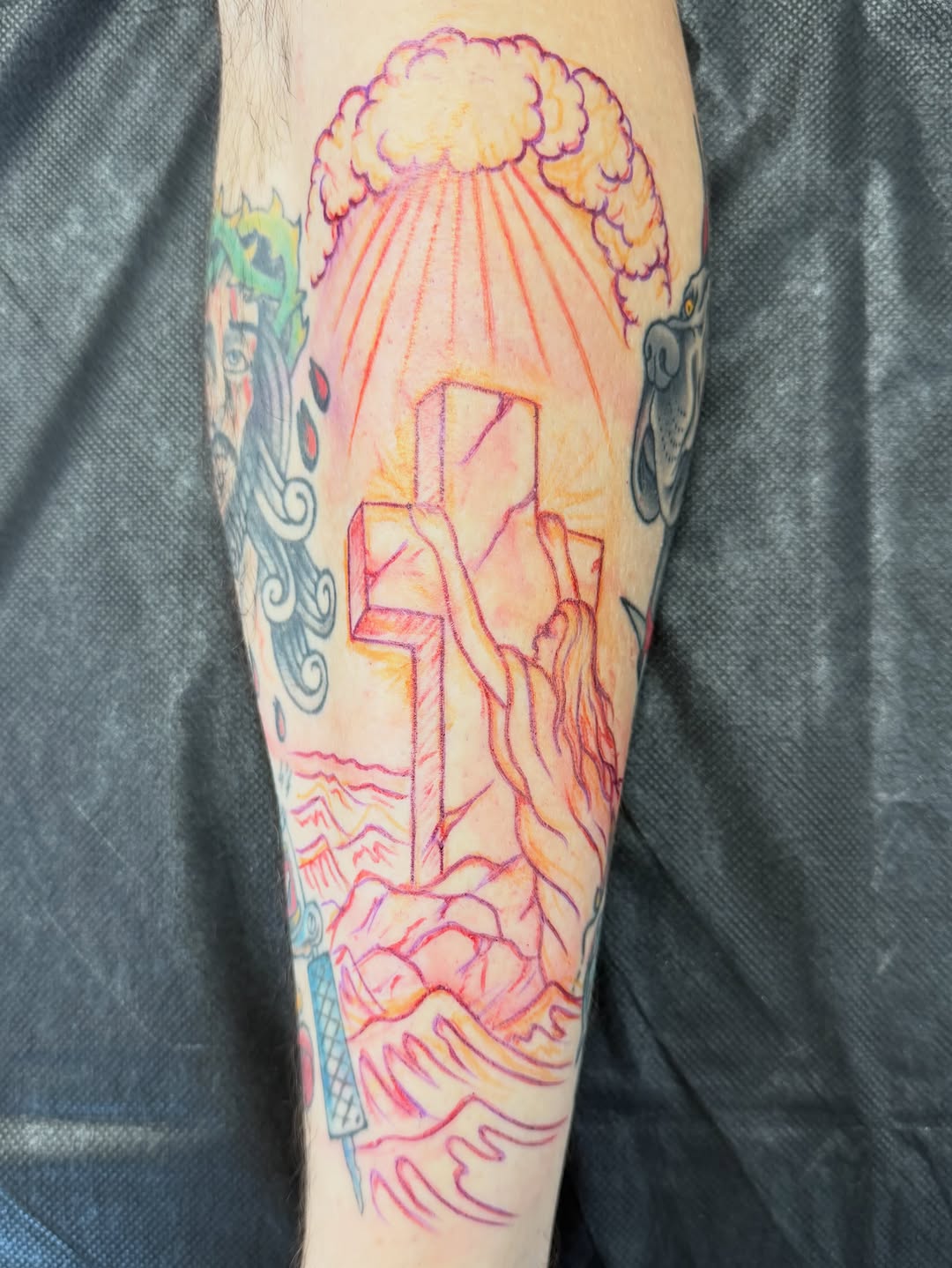 Tattoo by @_barnhill_ — trash_polka