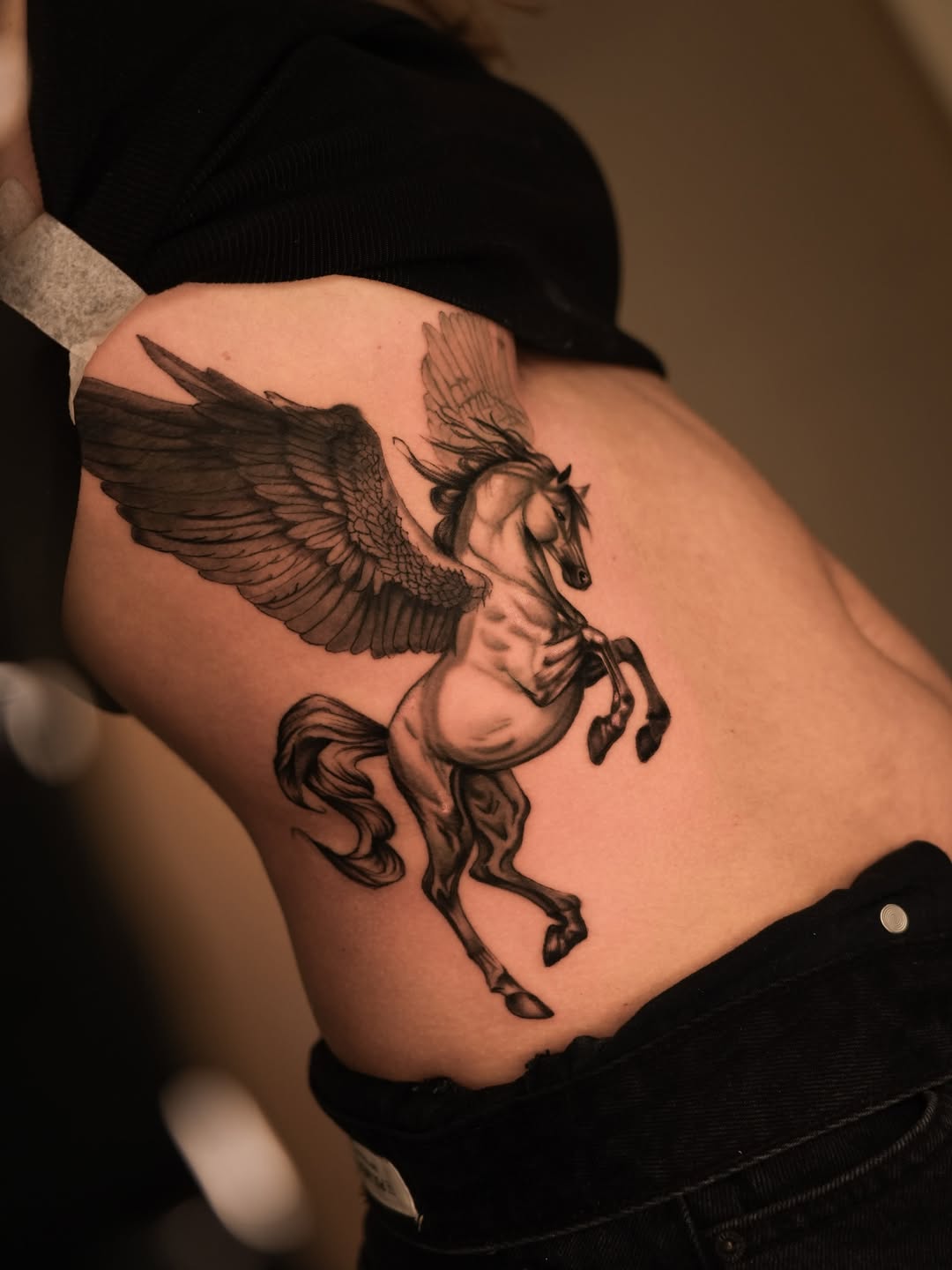 Tattoo by @aistetattoo โ realism, black_and_grey