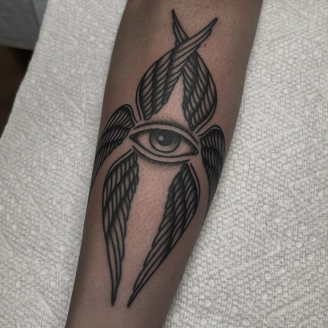 Tattoo by @stephenasanchez — blackwork