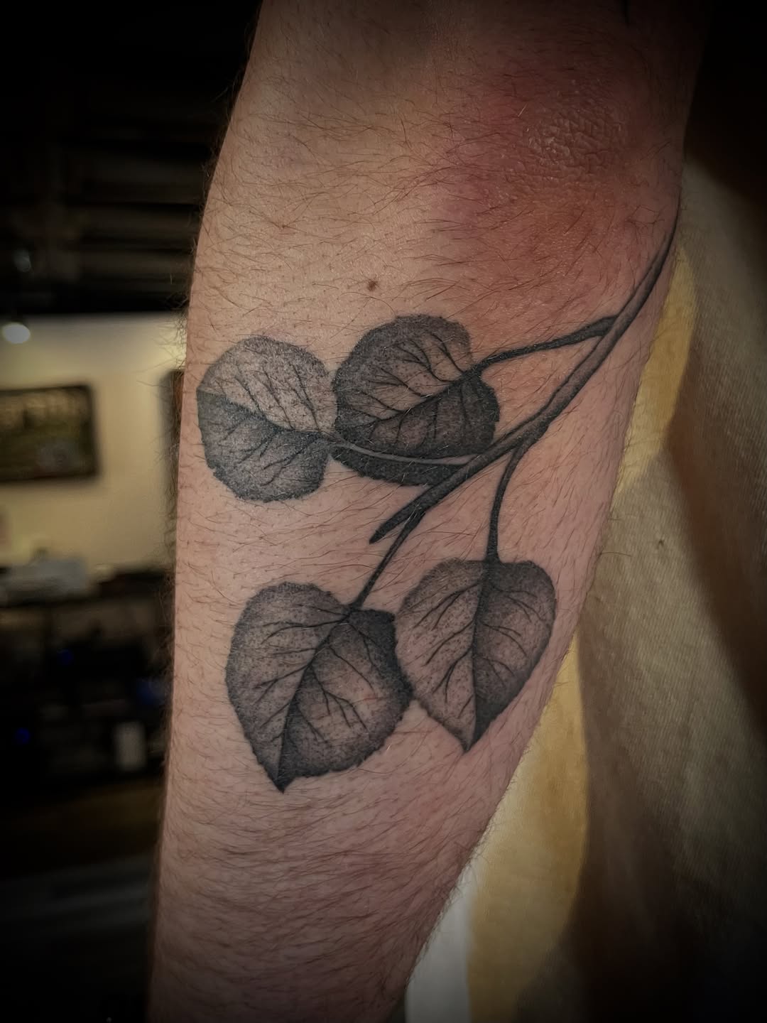 Tattoo by @rosie_coyote — dotwork, black_and_grey