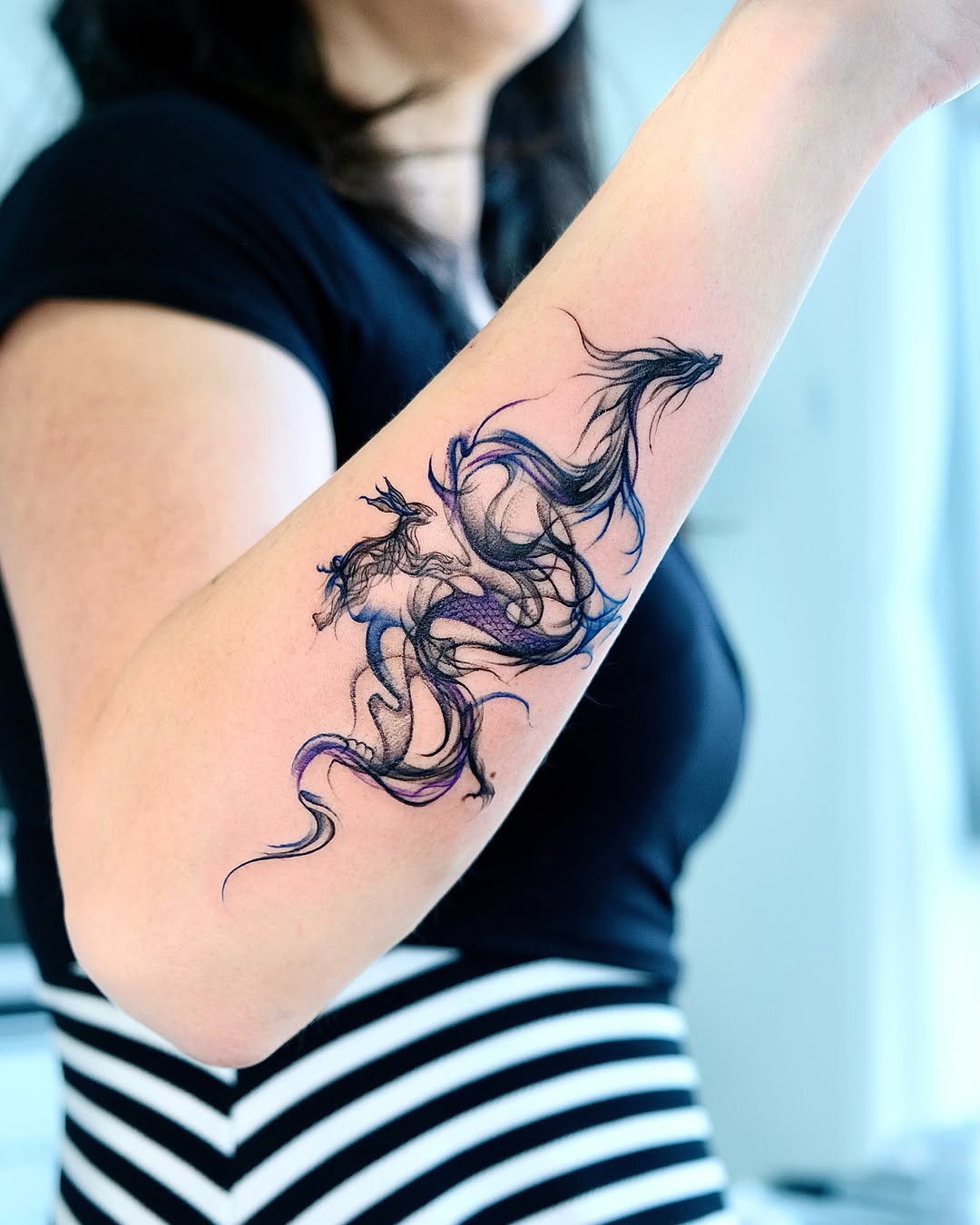 Tattoo by @suryo.tattoo — illustrative, black_and_grey