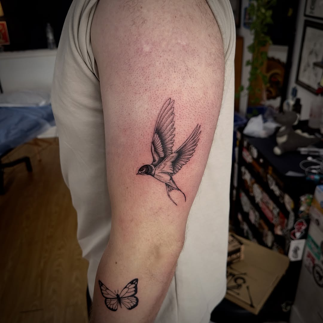 Tattoo by @irishmatt_tattoo — fine_line, black_and_grey