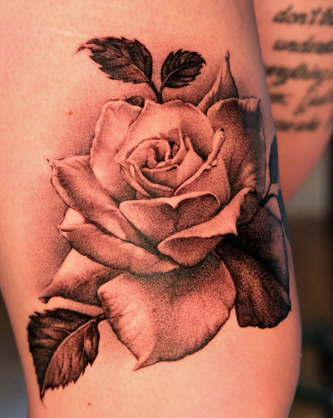 Tattoo by @tehyamaxwell — black_and_grey, realism