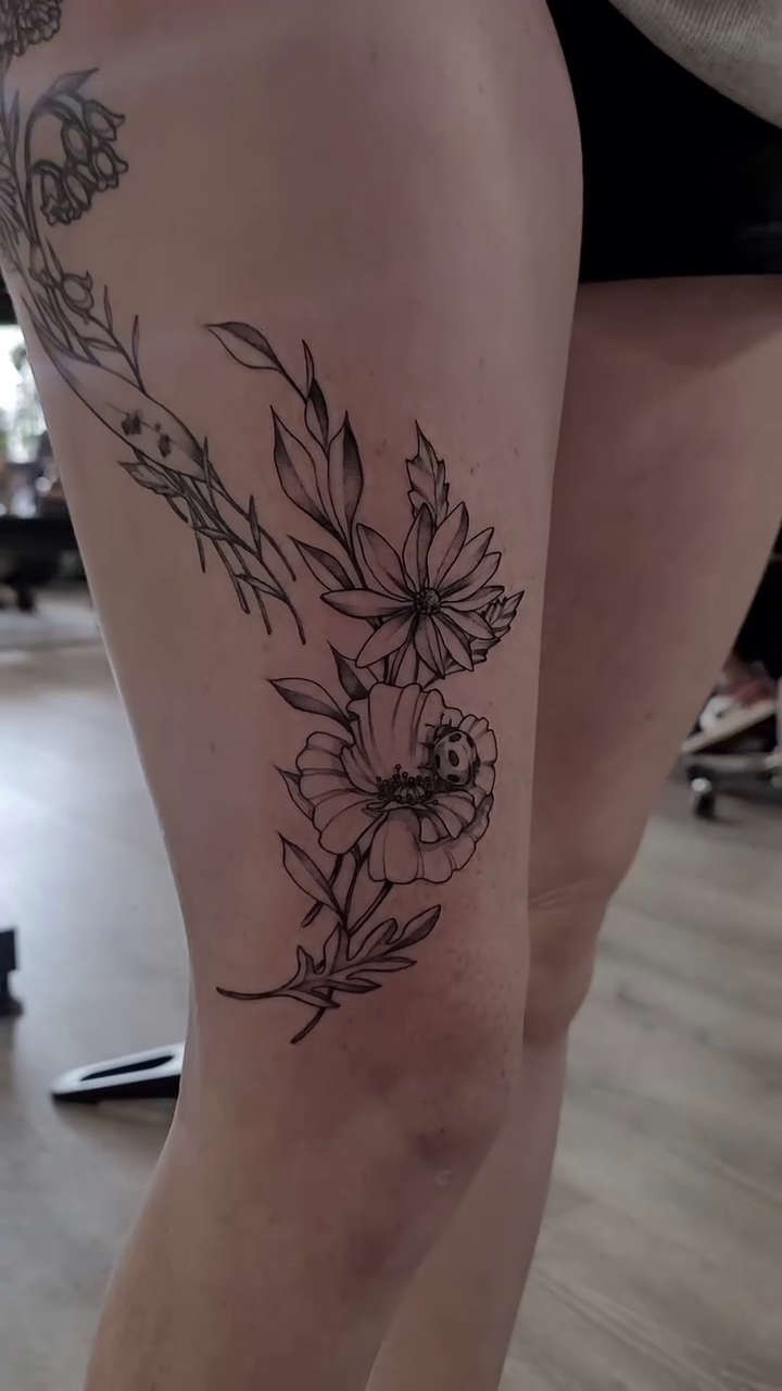 Tattoo by @trickylake — fine_line