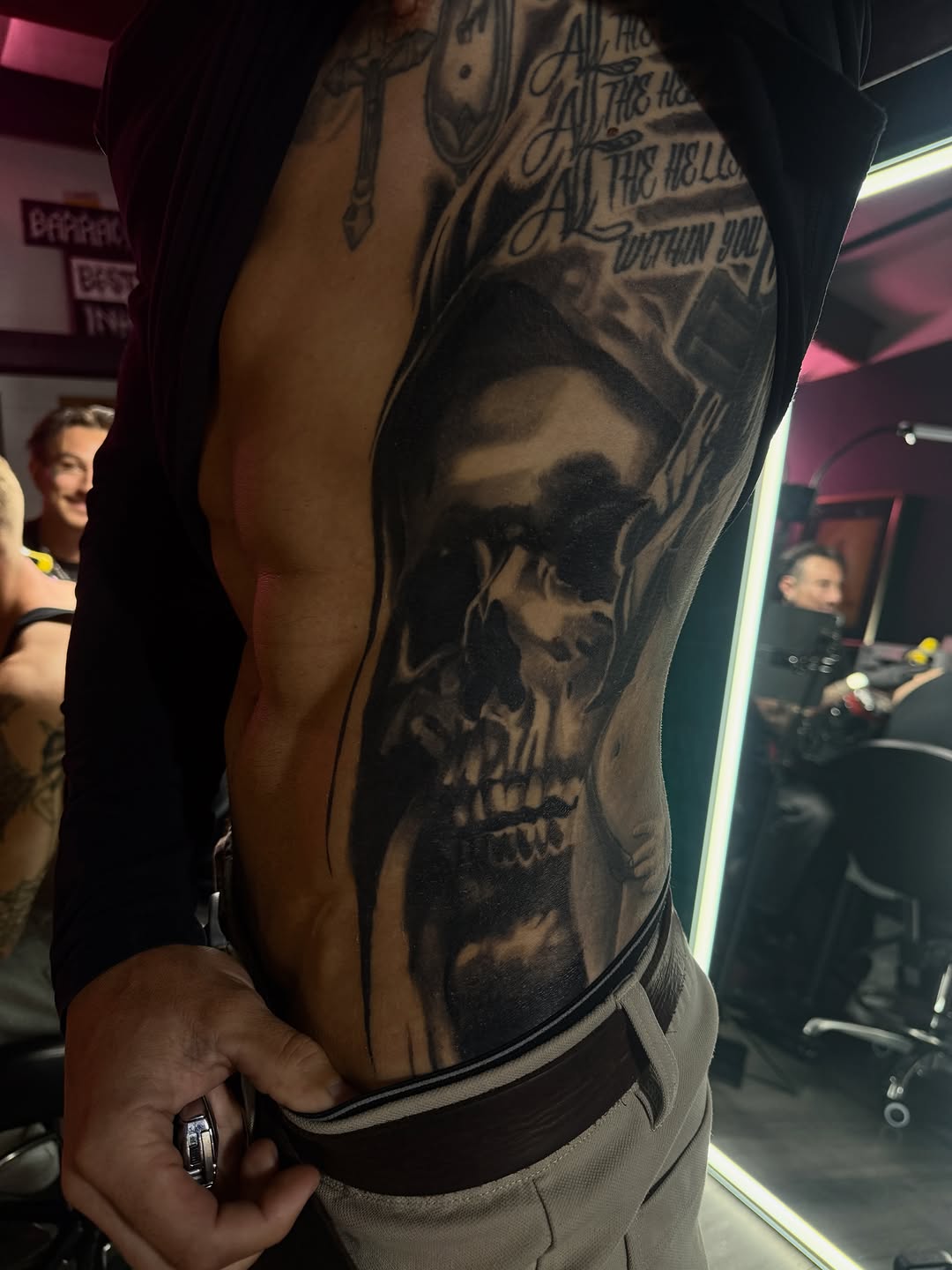 Tattoo by @tat2danny_ โ black_and_grey, realism