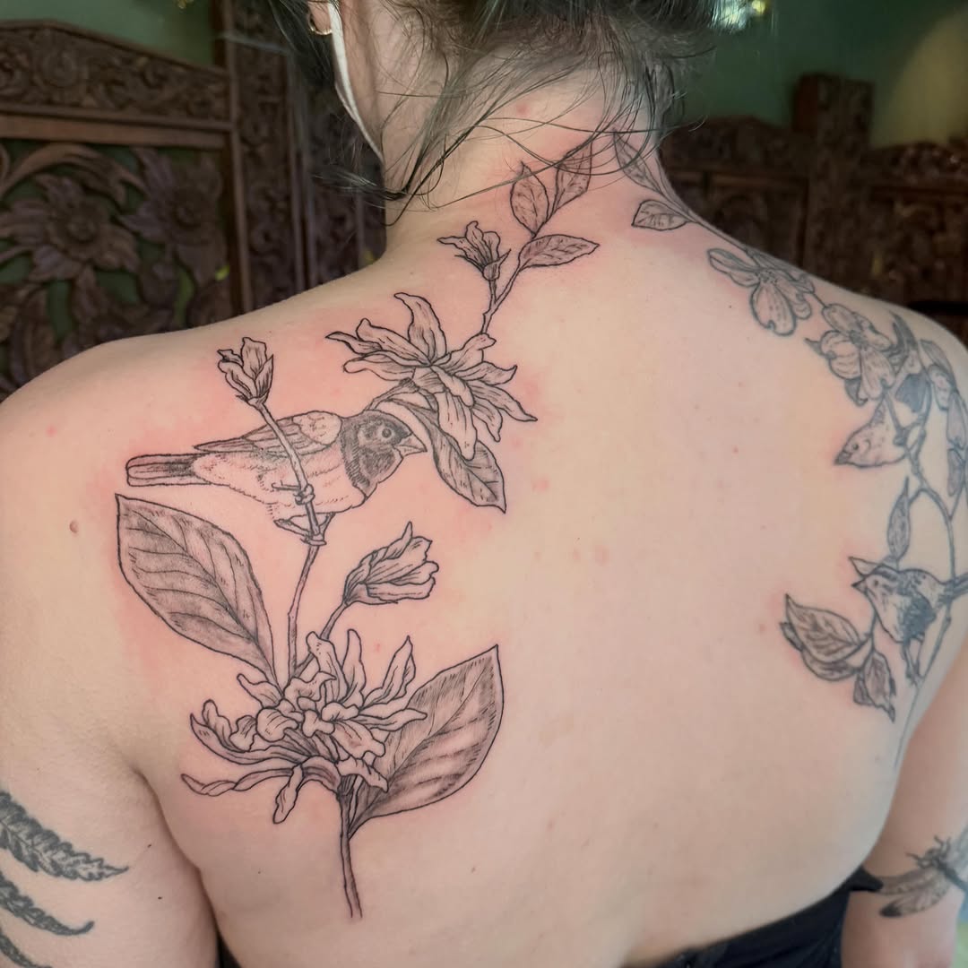 Tattoo by @emily.rose.tattoos — fine_line